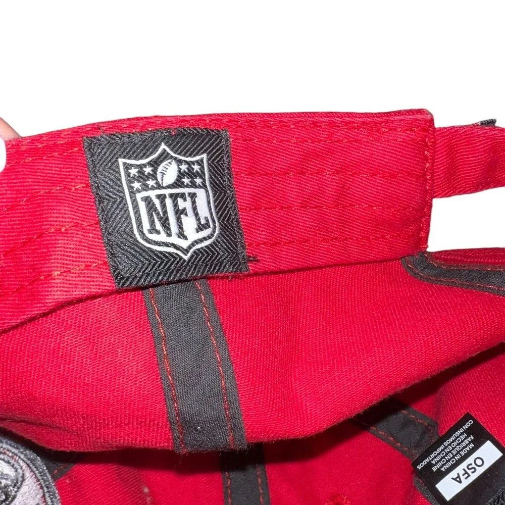 47 Brand NFL Tampa Bay Buccaneers Red Adjustable‎ Dad Hat OSFA Embroidered Logo